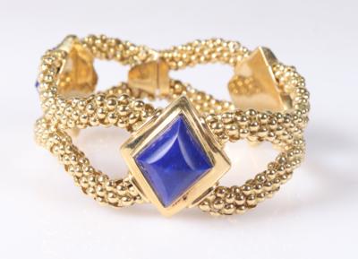 Lapis Lazuli (beh.) Armband - Klenoty a Hodinky