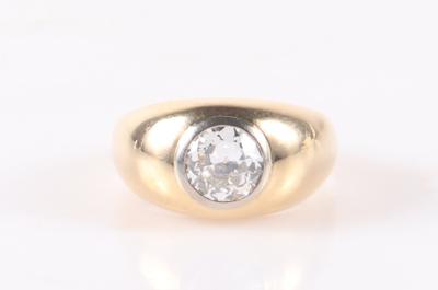 Altschliffdiamant Ring ca. 1,40 ct - Jewellery and watches