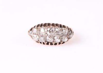 Diamant Damenring zus. ca. 1,40 ct - Jewellery and watches