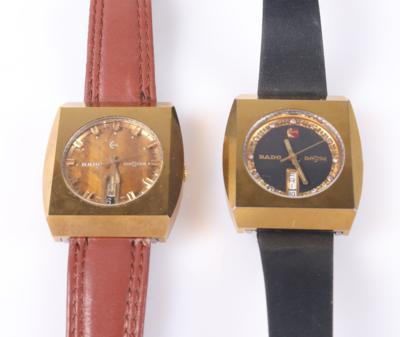2 Armbanduhren Rado Diastar - Jewellery and watches