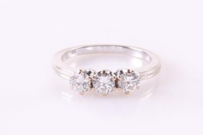 Brillant Ring zus. ca. 1 ct - Schmuck und Uhren