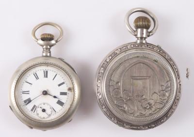 Konvolut Taschenuhren um 1900 (2) - Schmuck und Uhren