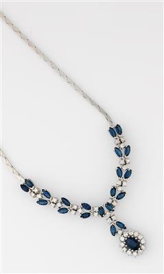 Brillant Saphir Collier - Jewellery