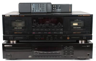 CD-Player Kenwood DP-2080 inkl. Tapedeck AIWA AD-WX99 - Kunst, Antiquitäten, Sammelobjekte, Möbel und Historische  Unterhaltungstechnik