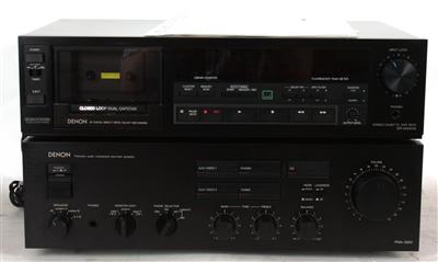 Vorverstärker Denon PMA-500V inkl. Tapedeck Denon DRM-44HX - Kunst, Antiquitäten, Sammelobjekte, Möbel und Historische  Unterhaltungstechnik