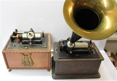 Edison Phonograph Standard - Kunst, Antiquitäten, Sammelobjekte, Möbel und Historische Unterhaltungstechnik