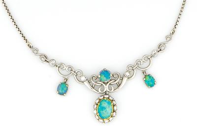 Opal Brillant Collier - Jewellery