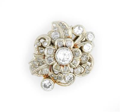 Brillant Diamant Damenring zus. ca. 1,90 ct - Gioielli e orologi