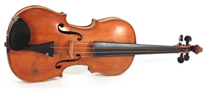 Eine süddeutsche Geige um 1850, - Hudební nástroje