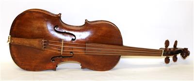 Eine sächsische Barockgeige - Musikinstrumente