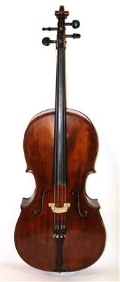 Cello um 1840-60 - Musikinstrumente