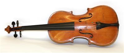 Eine böhmische Manufakturgeige - Musikinstrumente