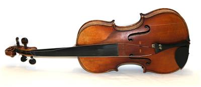 Eine böhmische Manufakturgeige - Musikinstrumente