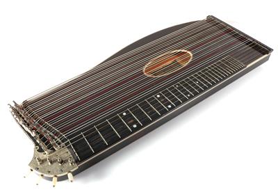 Wiener Zither - Musikinstrumente, historische Unterhaltungstechnik und Schallplatten