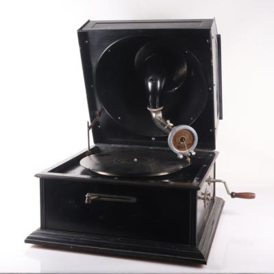 Salongrammophon Pathephone Reflex Nr.10 - Historical entertainment technology and records