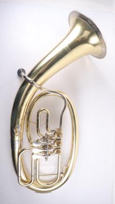 B-Tenor Horn - Musical instruments, historical entertainment technology and records