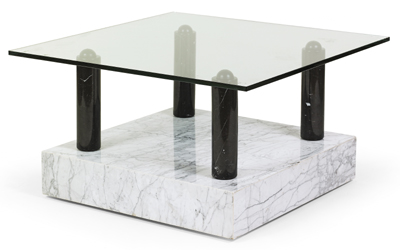 Central Park Square Table, - Letní aukce