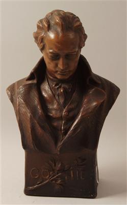 Goethe-Büste, - Summer-auction