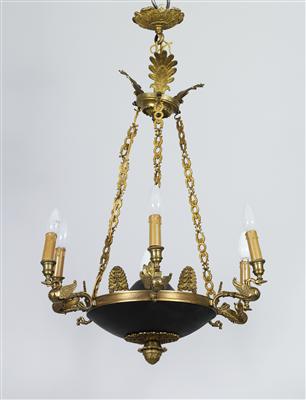 Salonluster im Empirestil, - Saisoneröffnungs-Auktion Antiquitäten & Bilder
