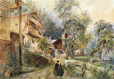 Carl Goebel - Antiques and Paintings<br>(Watercolours of the 19th century)