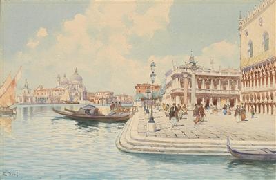 Italien, um 1900 - Antiquitäten & Bilder <br>(Schwerpunkt: Aquarelle des 19. Jahrhunderts)