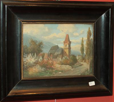 Karl Flieher * - Antiques and Paintings<br>(Watercolours of the 19th century)