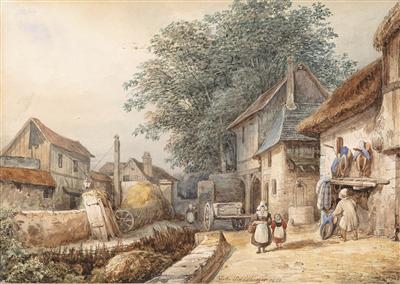 Johann Nepomuk Schödlberger - Antiquitäten & Bilder<br> (Schwerpunkt: Aquarelle des 19. Jahrhunderts)