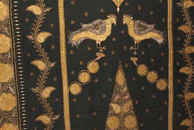 Osmanische Stickerei ca. 226 x 116 cm, - Antiquariato e Dipinti