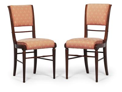 Paar Biedermeier-Sessel, - Saisoneröffnungsauktion Antiquitäten & Bilder