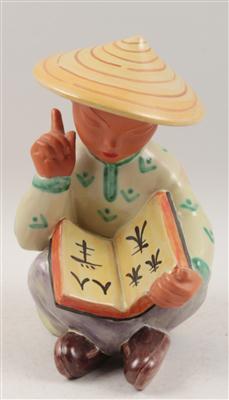Sitzender, lesender Chinese, - Antiques and Paintings