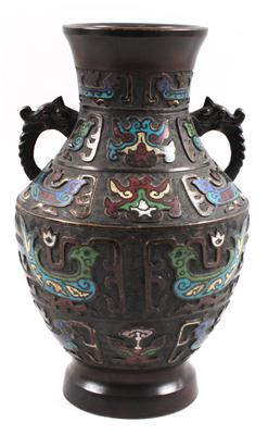 Champlevé-Vase, - Starožitnosti, Obrazy