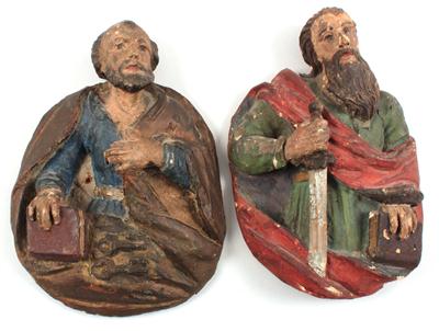 Hl. Petrus und Paulus, - Antiquitäten & Bilder