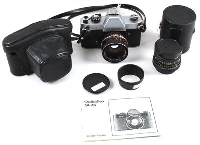 Rolleiflex SL35 mit 2 Objektiven - Antiquitäten & Bilder