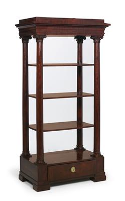 Biedermeier Etagere, - Antiquitäten - Möbel, Skulpturen, Uhren