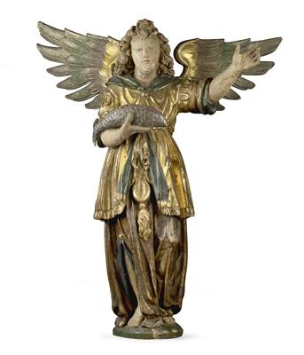 Archangel Raphael, - Starožitnosti (Nábytek, Socha?ská díla)