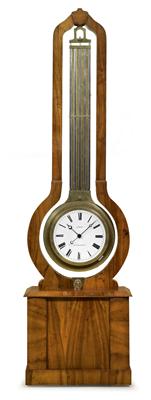 Historicism “Freischwinger” clock with dial on each side "Gimbal à Villefranche" - Starožitnosti (Nábytek, Socha?ská díla)
