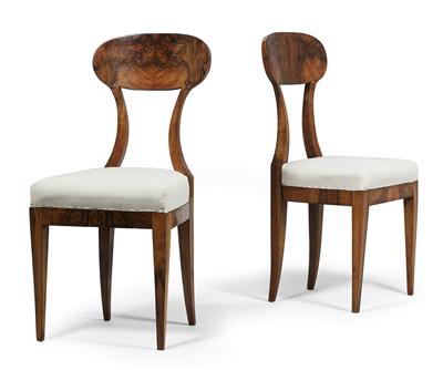 Paar Biedermeier Sessel, - Antiquitäten - Möbel, Skulpturen, Uhren