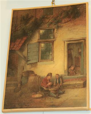 Niederländische Schule der 2. Hälfte des 19. Jahrhunderts - Starožitnosti, Obrazy
