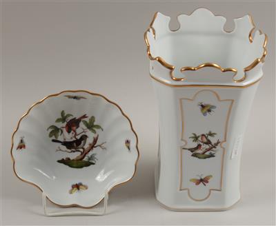 Vase, Muschelschale, - Antiquitäten & Bilder