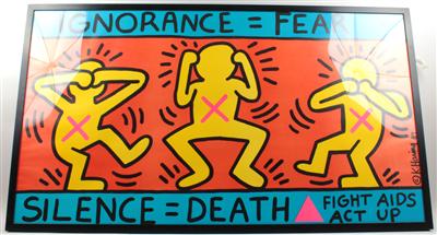 Keith Haring - Antiquitäten & Bilder<br>Schwerpunkt Druckgrafik