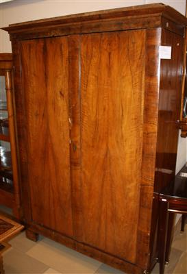 Biedermeier-Schrank, - Saisonabschluß-Auktion<br>Bilder Varia und Antiquitäten