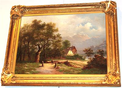 Künstler 19. Jahrhundert - Saisonabschluß-Auktion<br>Bilder Varia und Antiquitäten