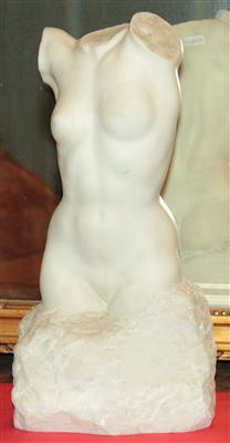Weiblicher Torso, - Antiques and Paintings