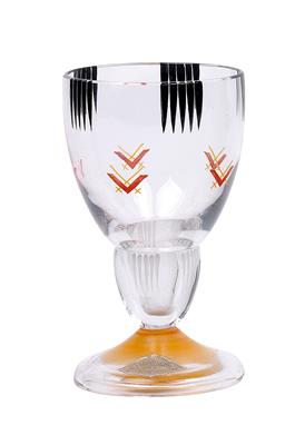 Weinglas, - Saisonabschluß-Auktion<br>Bilder Varia und Antiquitäten
