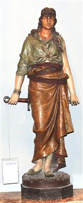 Große Figur "Judith", - Summer-auction