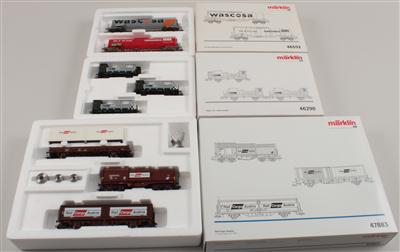 Märklin H0 Wagen-Set 4652, 46290 und 47883 - Summer-auction