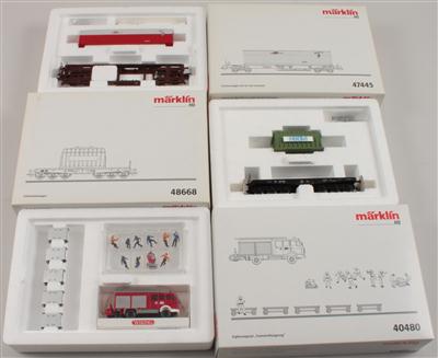 Märklin H0 Wagen-Set 47445 und 48668, - Letní aukce