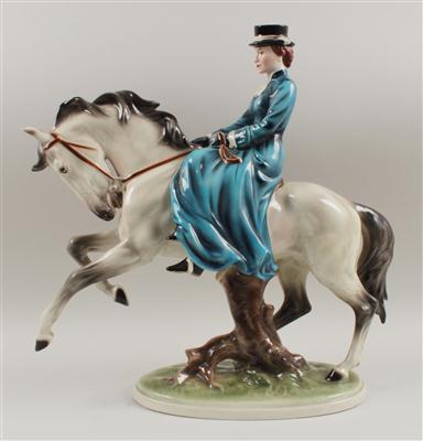 Reiterin(Kaiserin Elisabeth zu Pferd), - Letní aukce
