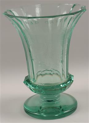 Vase mit Ansicht von "Bad Gastein", - Sommerauktion