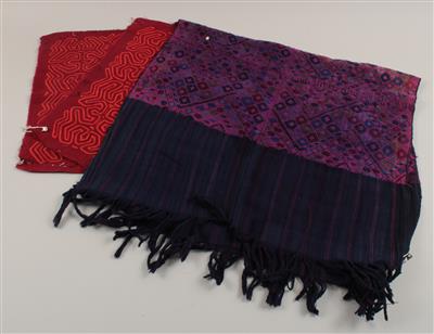 Konvolut (3 Stücke): Textilien aus Mittel-Amerika. - Sommerauktion